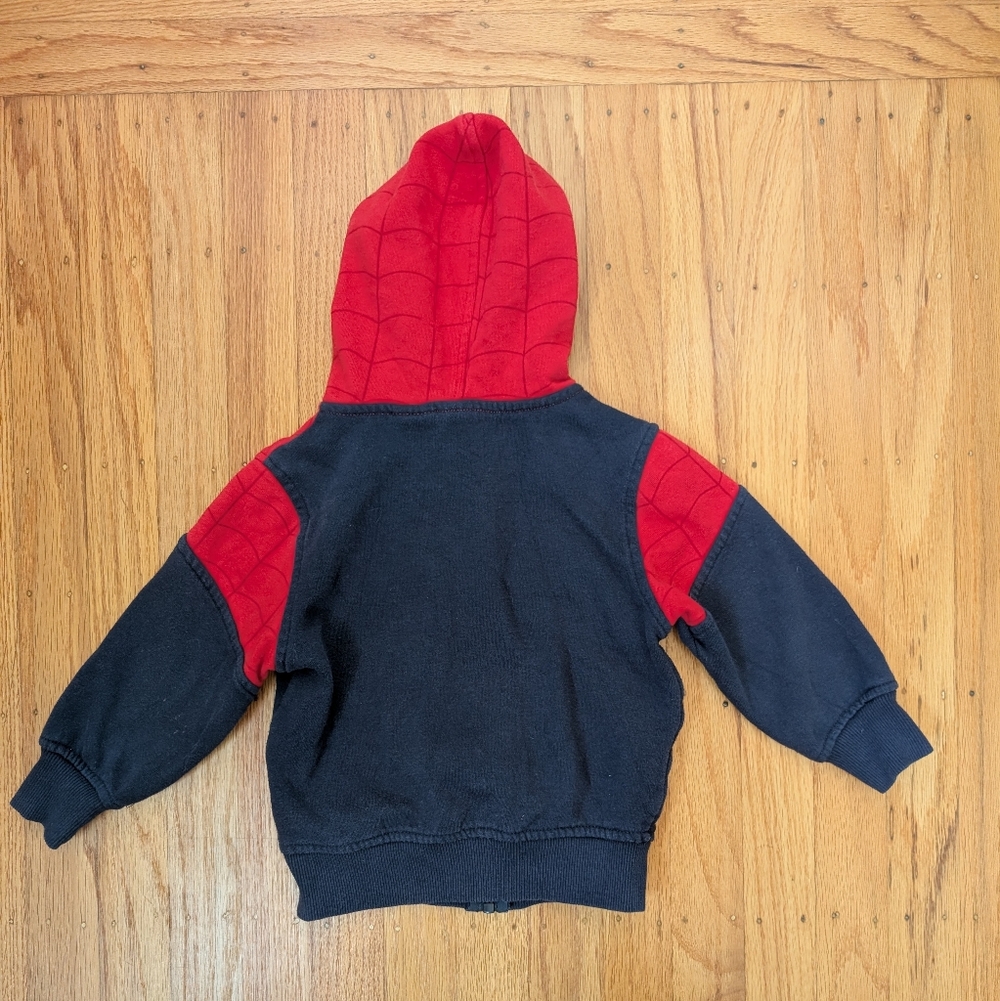 Marvel Red and Black Spider-Man Kids Jacket - Picture 2 of 4